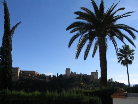 Blick auf die Alhambra