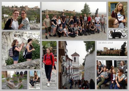 Spanish courses for secondary school groups at Escuela Montalban in Granada