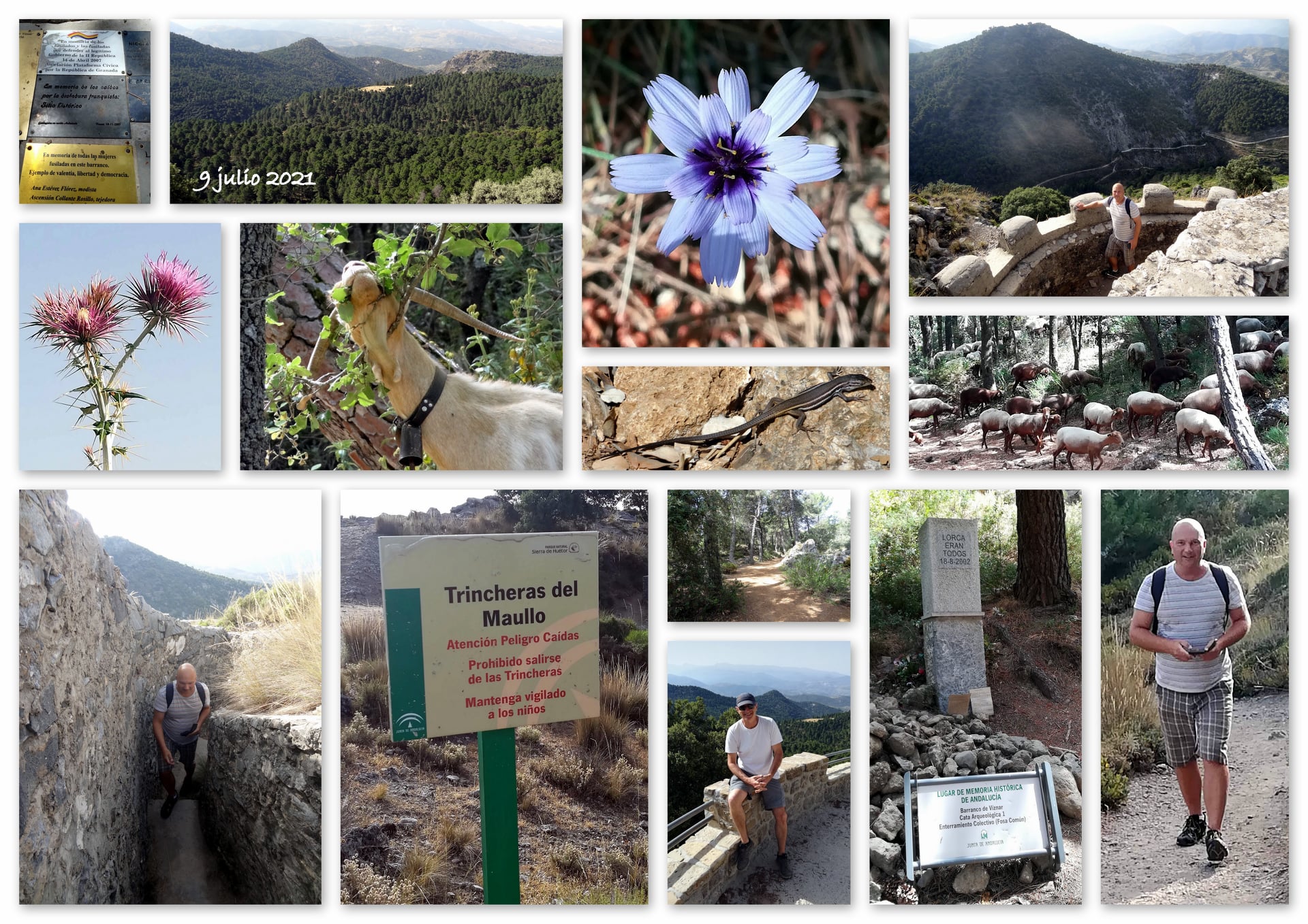 Spanish and Hiking in Granada, Spain