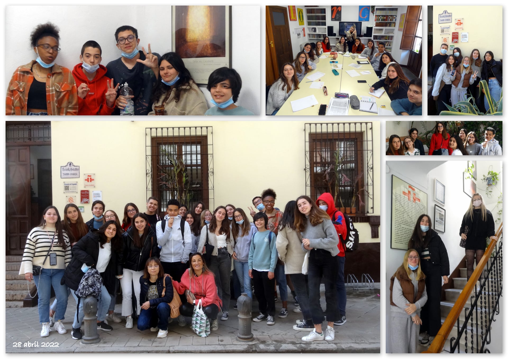 Secondary school groups in Granada