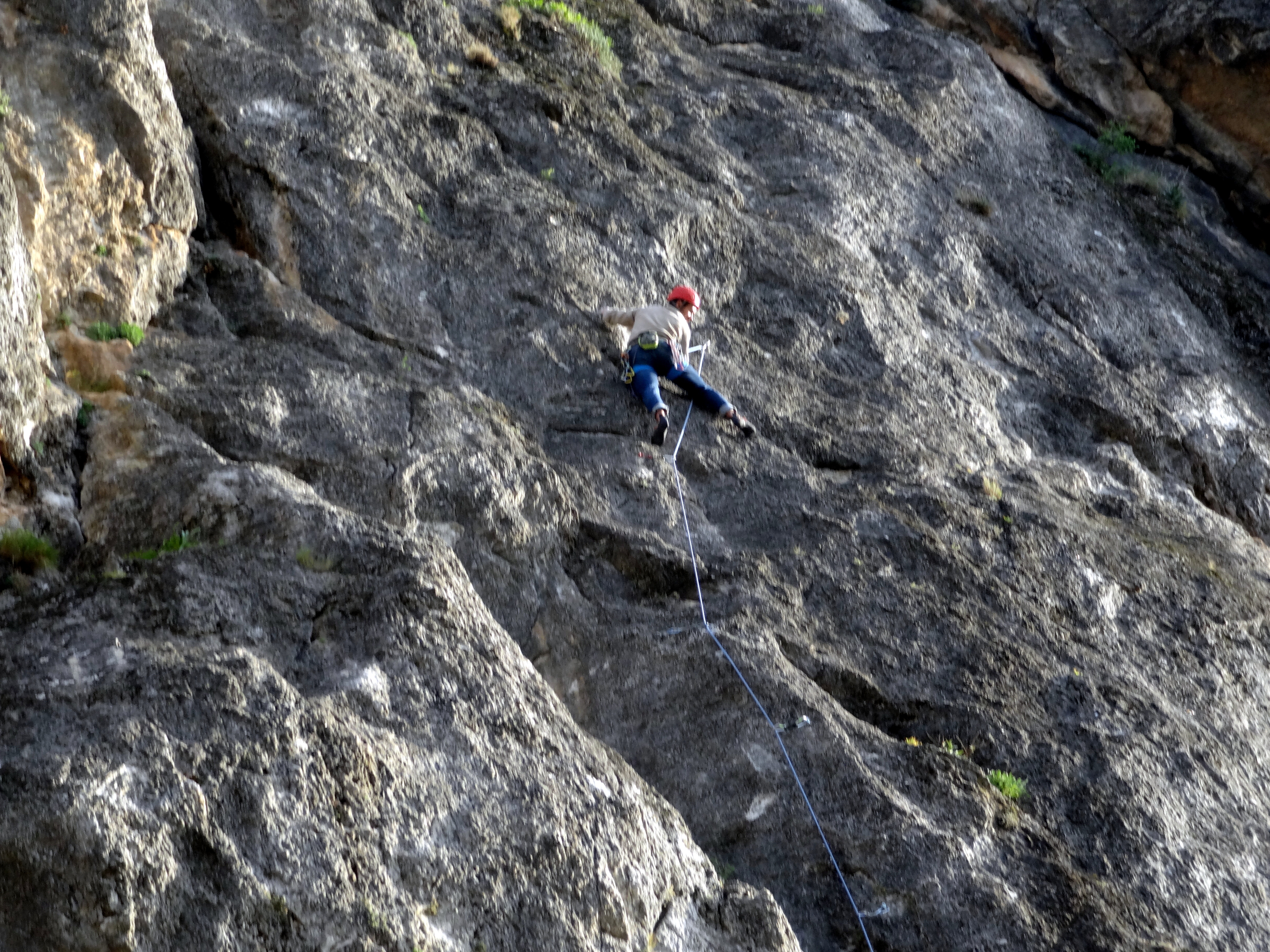 Spanish and Rockclimbing in Granada, Spain