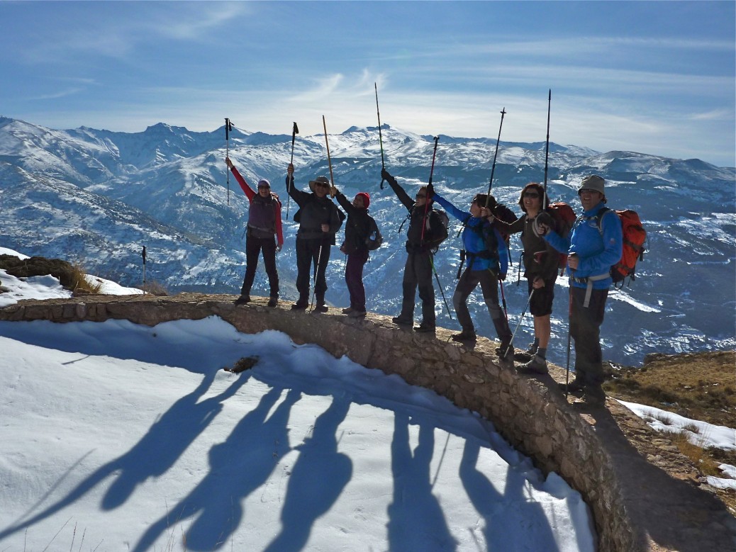 Spanish and Hiking in Granada, Spain