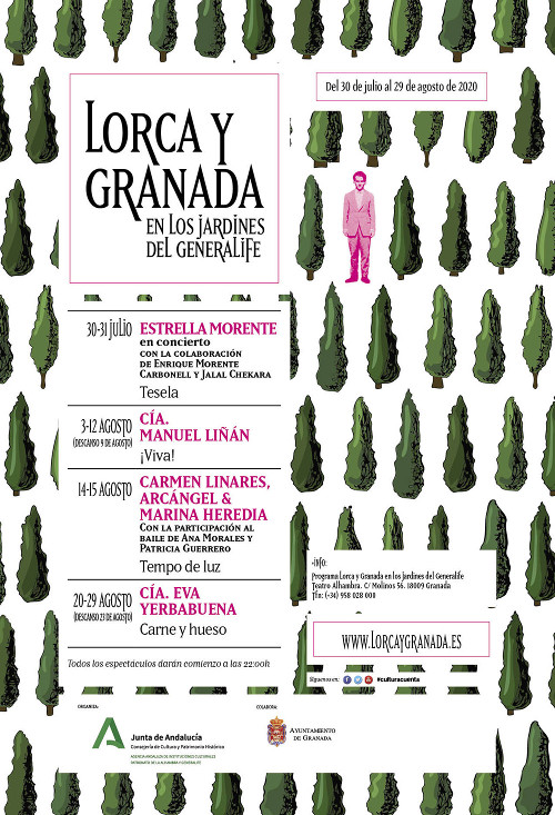 Lorca y Granada en el Generalife