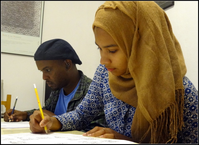 Spanish students in Granada