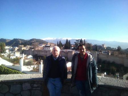 Spanish at a teachers home in Granada