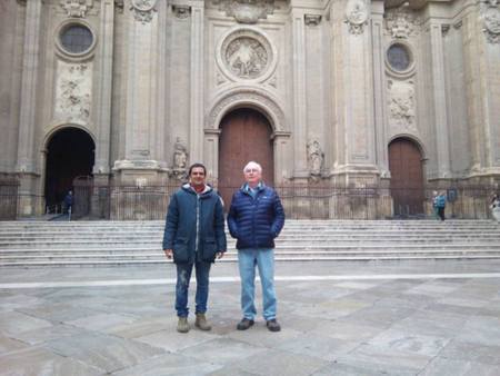 Spanish at a teachers home in Granada