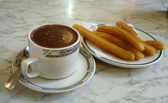 churros, granada