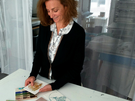 Tile painting workshop