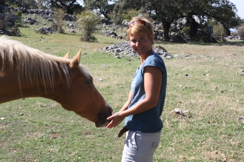 Horse riding in Sierra Nevada