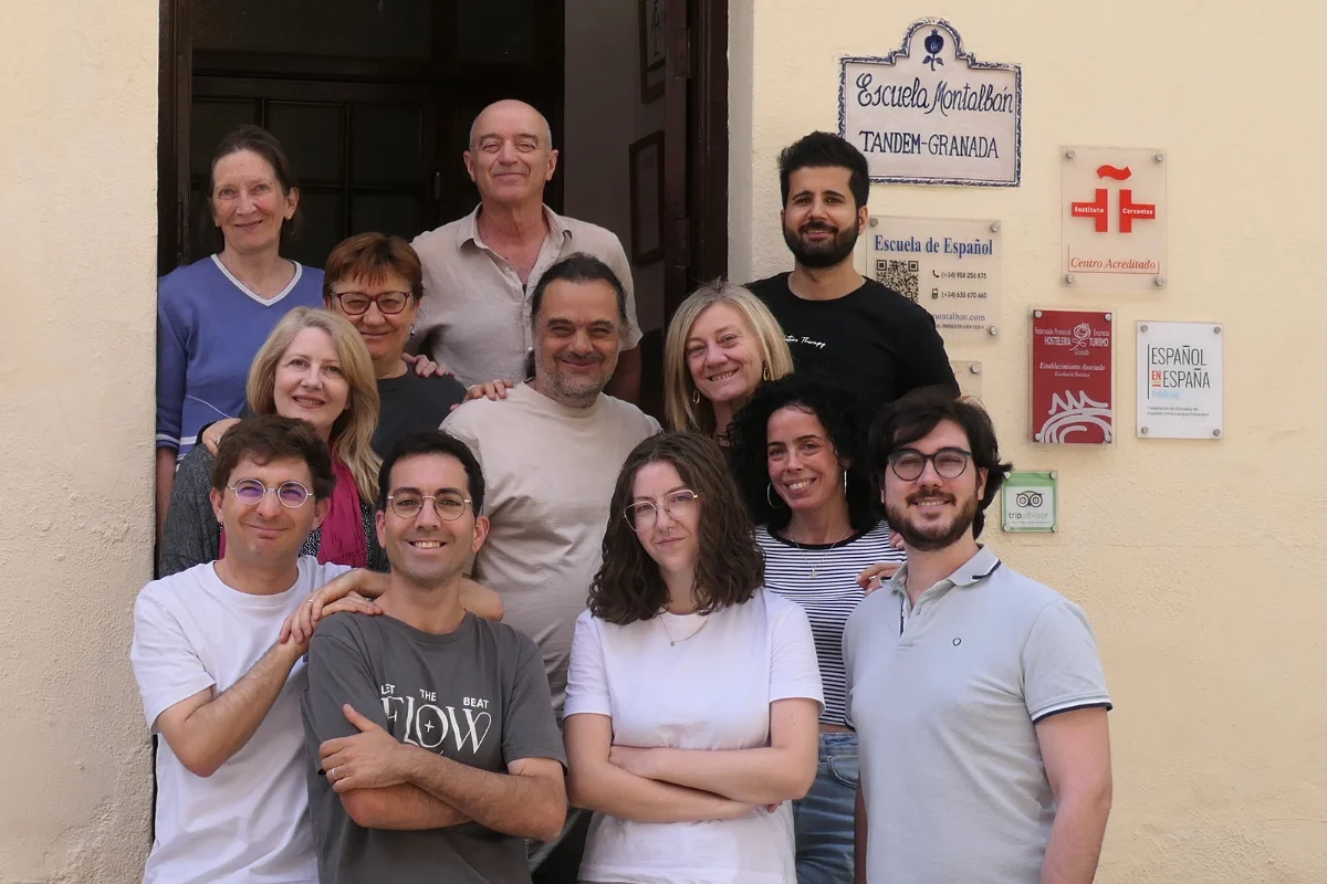 Das Team der Sprachschule Escuela Montalbán, Granada