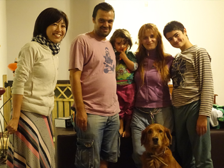 Spanish at a teachers home in Granada