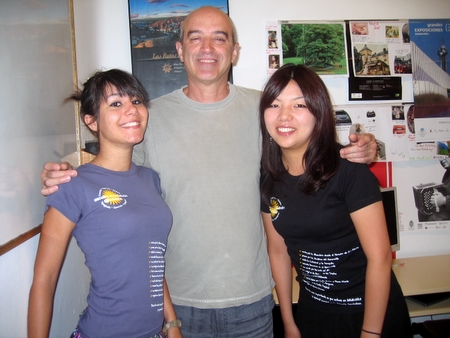 Students at the school